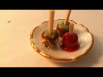 How To Make Candy And Carmel Apples Out Of Polymer Clay