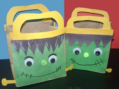 How to make cute picnic bag - Inspired by "Frankenstein" -The book by Mary Shelley - EP