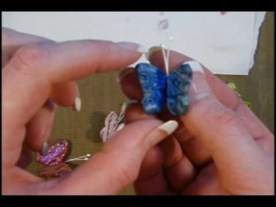 How to make handmade butterflies using polymer clay