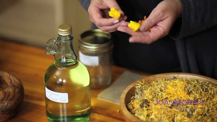 How To Make Infused Herbal Oil: Calendula Oil - Episode 1
