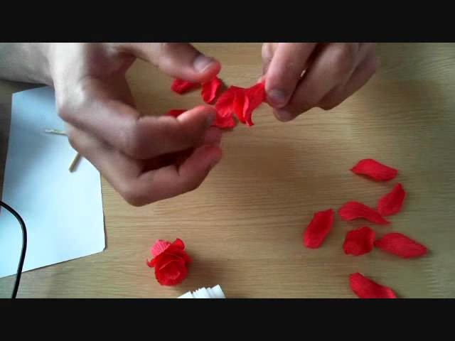 How to make paper flower Rose