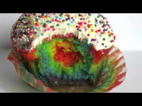 How to Make Rainbow Cupcakes 2.0