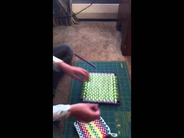 How to make weaving loom (instruction sheet helper)