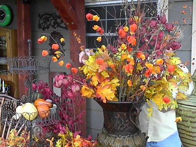 Indeed Decor Fall Floral Arranging