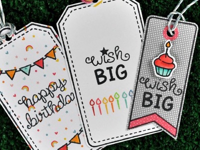 Intro to Birthday Tags + quick & easy tags from start to finish
