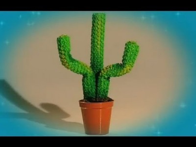 Mister Maker | How to Make a Bubble Wrap Cactus