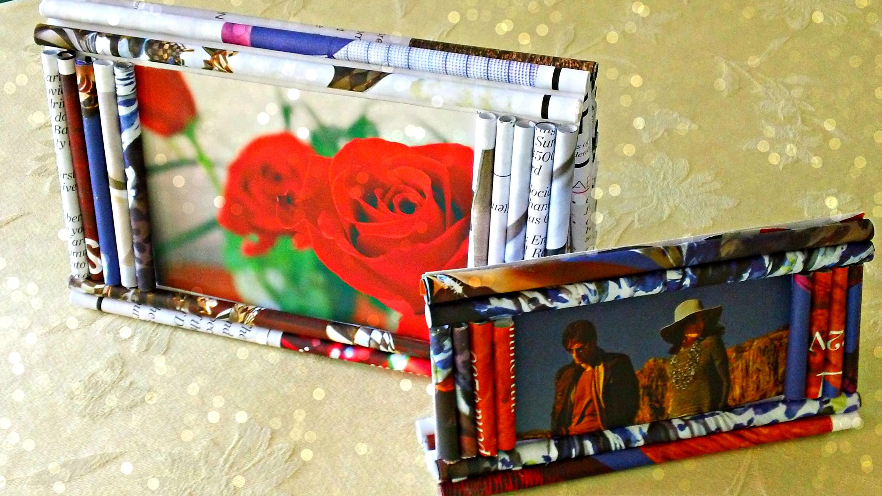 Paper Picture Frame Making!