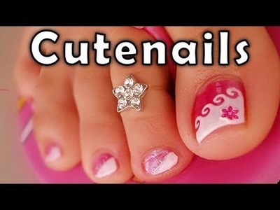 Pedicure tips & toe nail art for perfect toenails by cute nails