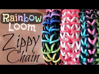 Rainbow Loom : Zippy Chain Bracelet - How To