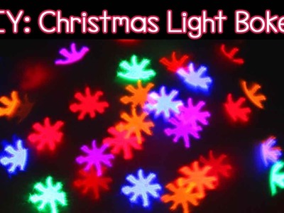 Tutorial: Christmas Light Bokeh using a DSLR