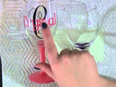 Update video for the personalized wine glasses