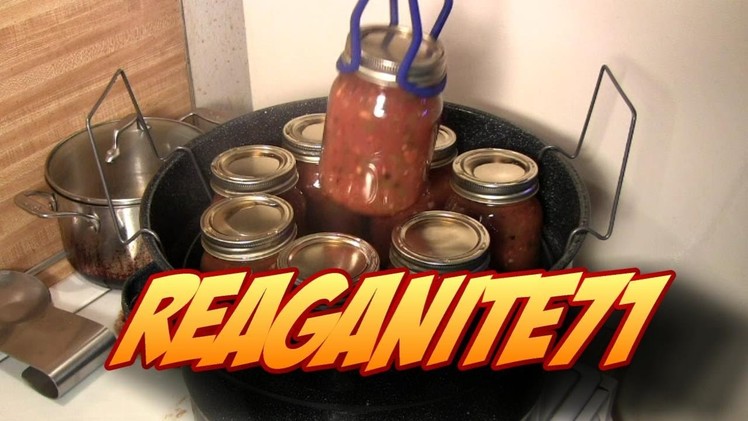 Water Bath Canning Fire Roasted Salsa