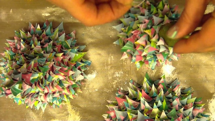 3D Cone  Paper Christmas Trees.MP4