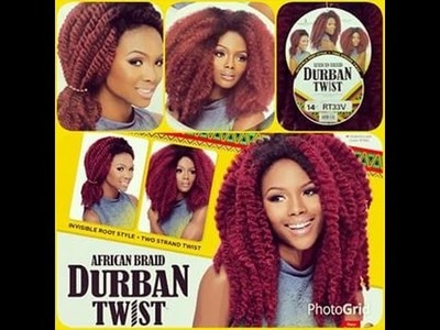 African Braid Durban Twist Hair Review