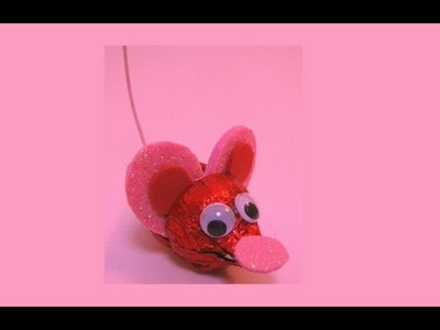 Chocolate Kiss Mouse - Valentine's Day Gift Ideas For Kids