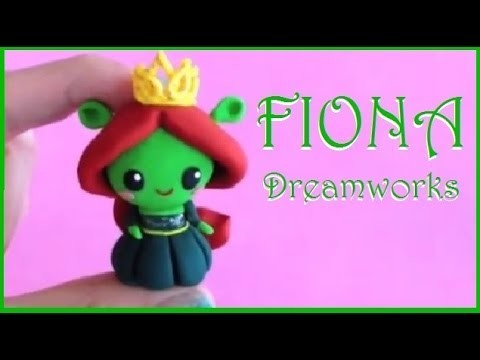 Dreamworks Animation Princess Fiona from Shrek Polymer Clay Tutorial
