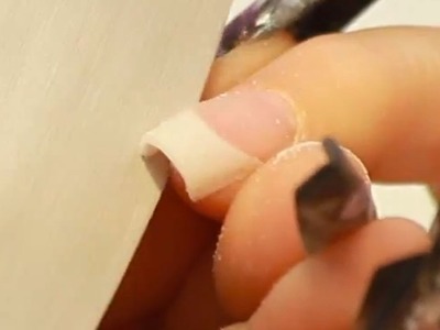 Filing and Finishing an Acrylic Nail Tutorial Video by Naio Nails