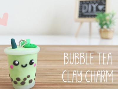Green Tea Bubble Tea Clay Tutorial