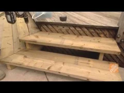 How To Build Stairs To A Deck