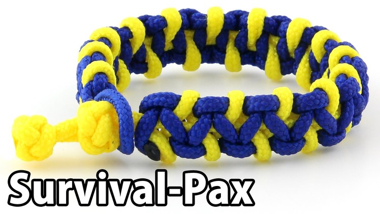 How To: Caged Solomon Bar Paracord Bracelet with Diamond Knot