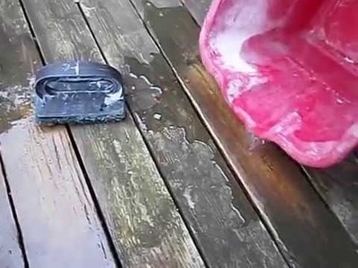 How to clean your deck or patio with vinegar and baking soda, environmentally and pet safe