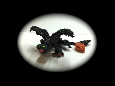 How to Loom Your Dragon (Part 1.9 Toothless.Nightfury Adult)