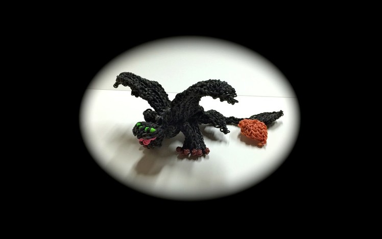 How to Loom Your Dragon (Part 1.9 Toothless.Nightfury Adult)