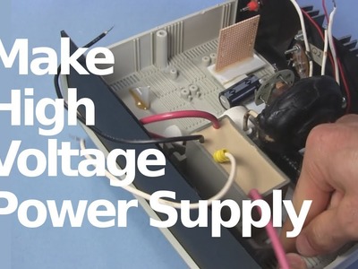 How to Make 30kV High Voltage DC Power Supply with Flyback & Cockcroft-Walton Multiplier Tripler
