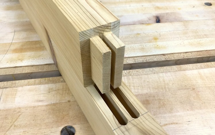 How to Make a Double Mortise & Tenon Joint