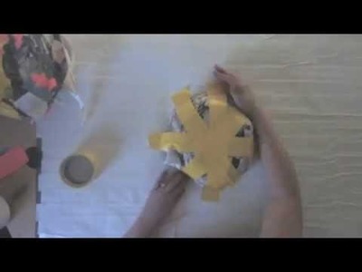 How to Make a Fried Egg Duct Tape Halloween Costume