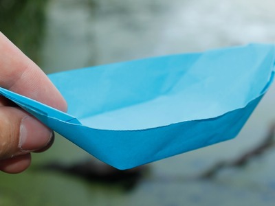 How to Make a Paper Boat - Canoe