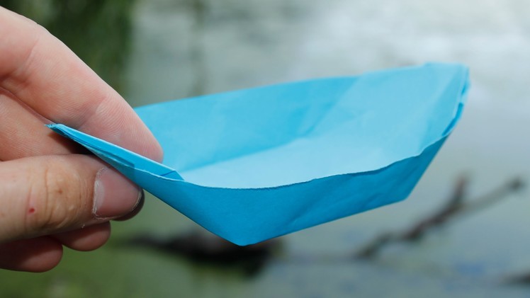How to Make a Paper Boat - Canoe
