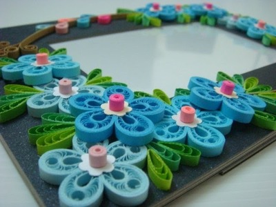 How to make a quilled Malaysian flower