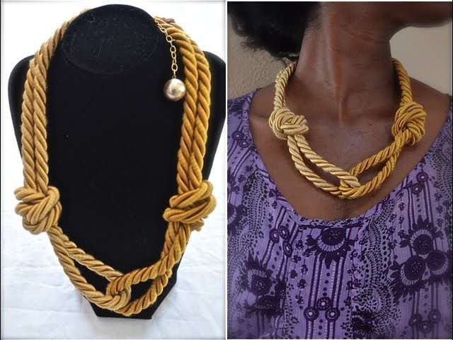 How to make a rope necklace |  Nik Scott