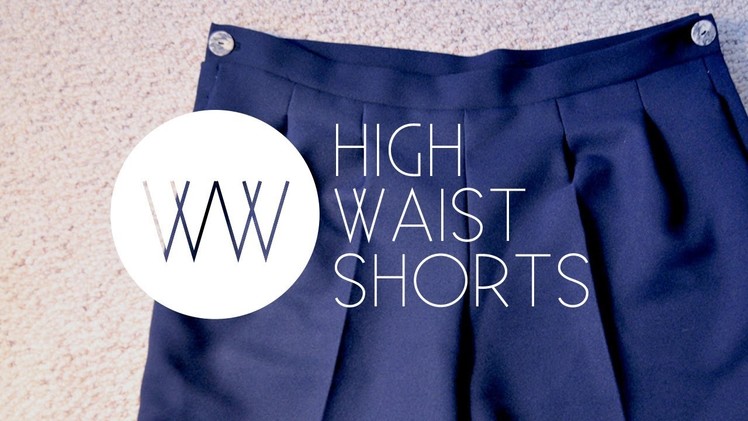 How to Make High Waist Shorts