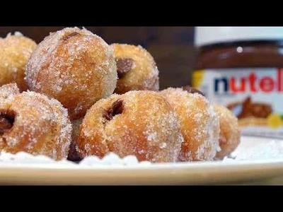 How to Make Nutella-Stuffed Cronut Holes | Eat the Trend
