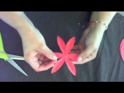 How To Make Paper Poinsettias