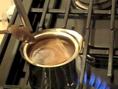 How to Make Turkish or Greek Coffee!!! Easy way to prepare coffee
