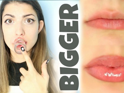 How To Make Your Lips BIGGER In 3 Minutes!