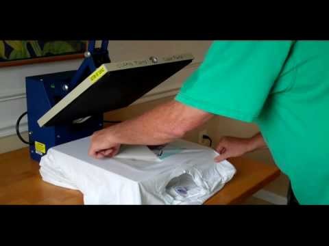 How To Screen Print: T Shirt Heat Transfers At Home Designermite T-Shirts Press Printed