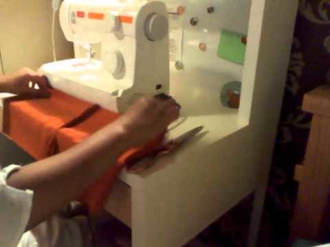 How to sew a belt salwar - pt 3