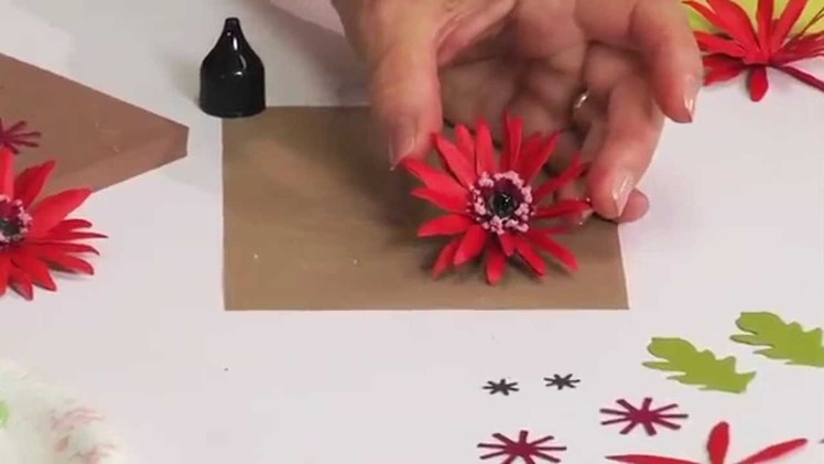 How to Use Sizzix Thinlits Gerbera Daisy Die