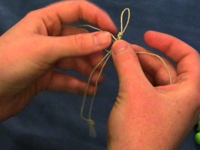 How to weave a hemp necklace