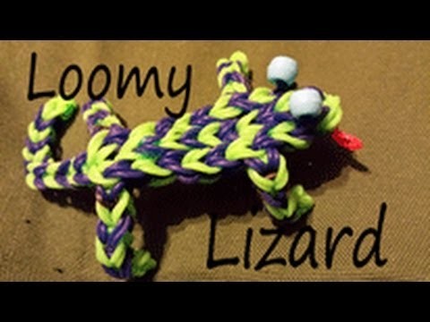 Loomy Lizard Rainbowloom by Cheryl Mayberry