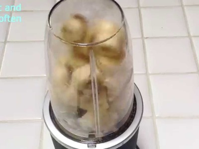 Nutribullet Recipe: How to make Banana Ice Cream