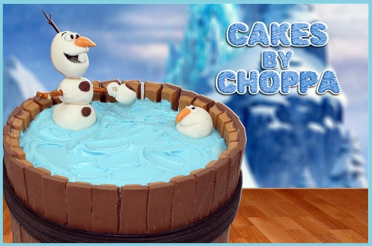 OLAF Kit-Kat Cake | Disney's FROZEN (How To)