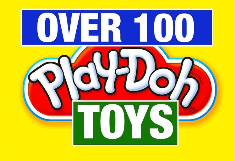 Play-Doh 100 Different Play Sets! Food, Pizza, Hair, Creations, Ice Cream Play Doh Mike Mozart