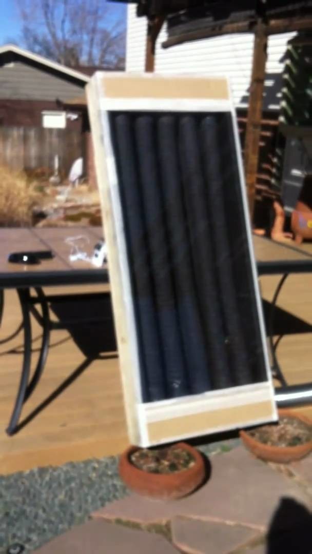 Results For DIY Solar Heat Exchanger With 4" In Line Inlet Fan VID#2