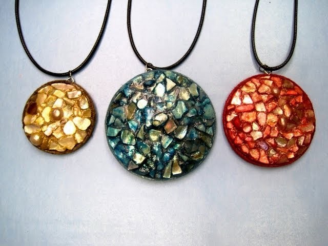 Shell Mosaic Necklace