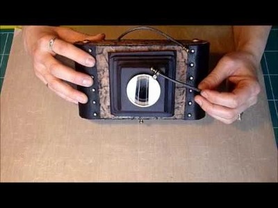 Vintage Camera Mini Album